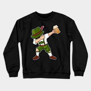 Dabbing German - For Beer Lovers Crewneck Sweatshirt